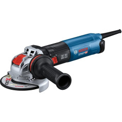 Bosch Professional Winkelschleifer GWX 17-125 S mit X-LOCK (Scheiben-Ø: Zusatzhandgriff, Schutzhaube, Trennschutzhaube, Staubfilter): 125mm, Leistung 1700 Watt, inkl.