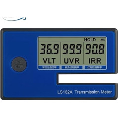 Handheld-Fensterfolien-Transmissionsmessrät mit 1400 nm IR-Ablehnung UV-Blockierungsrate Sichtbare Lichtdurchlässigkeit LS162A