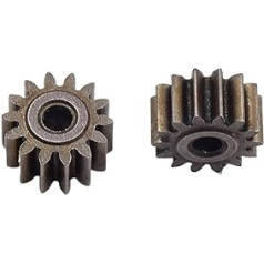 2 Stück 13T 14T 15T Zahn Metall Stahlgetriebe Hauptzahnrad Sägegetriebe RS-775/755/735 Motor 3mm/5mm Welle (14T Gear)