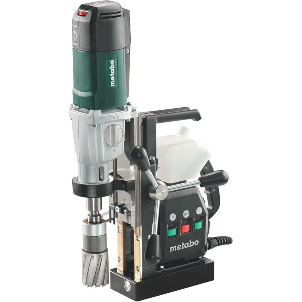 Metabo Magnetkernbohrmaschine MAG 50 (600636500) Kunststoffkoffer, Nennaufnahmeleistung: 1200 W, Abgabeleistung: 1200 W, Abgabeleistung: 620 W, Max. Bohr-Ø mit Kernbohrer: 50 mm