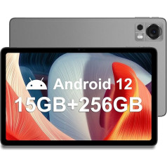 DOOGEE T20 Android planšetdators 10,4 collu 15GB+256GB/TF 1TB planšetdators 4G LTE + 5G WiFi 16MP + 8MP FHD 2000x1200 8300mAh Octa-Core/Face ID/PC Mode/OTG/GPS ar korpusu