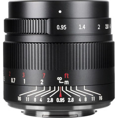 7artisans 35 mm f0.95 liela atvēruma APS-C kompaktās bezspoguļa kameras objektīvs Fuji X-T1, X-T2, X-T3, X-T20, X-T30, X-E1, X-E2, X-E3