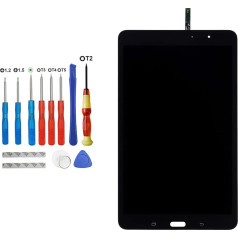 Vvsialeek LCD displeja aizstājējs, kas saderīgs ar Samsung Galaxy Tab Pro 8.4 SM-T320 T320 LCD Touch Screen ar instrumentu komplektu (melns)