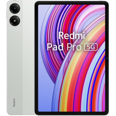 Redmi Xiaomi Pad Pro 12.1 collu Hyper OS 5G 2.4GHz 1000mAh 33W 6GB 128GB Green