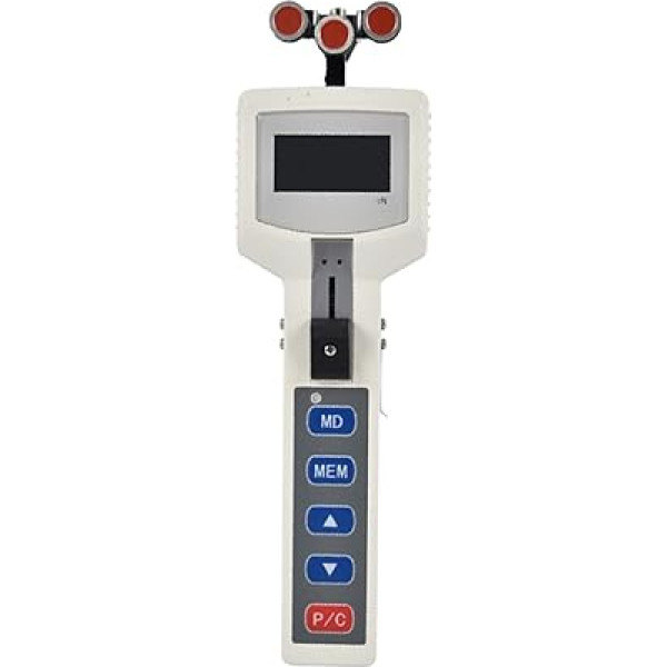 Digitales Kraftmessgerät, Dynamometer, 1000cN Digital Tensiometer Spannungsmesser Spannungsmesser for Draht, Kabel, Textil, Chemiefaser, Metalldraht, Kohlefaser, Dynamometer Hohe Messgenauigkeit(1000