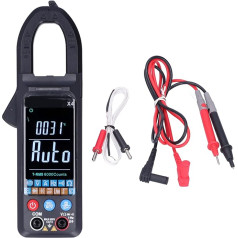 NDNCZDHC X4 AC-Zangenmessgerät Digitalmultimeter Farbbildschirm-Zangenmultimeter 6000 Ziffern Stromtemperatur-Spannungsmessgerät