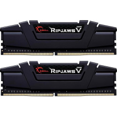 G.Skill RipJaws V sērijas 1.40V divkanālu DDR4 (PC4-32000) CL18-22-22-42 SDRAM atmiņa galddatoram