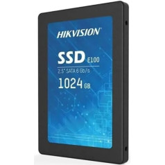 Hikvision SSD 2.5 - HS-SSD-E100/1024G -1024GB -E100 - SATAIII interfeiss 6Gb/s