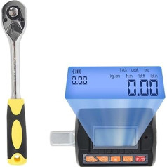 Digitaler Drehmomentschlüssel-Adapter 1/2 Zoll Ratschen-Drehmomentschlüssel, digitaler Drehmoment-Adapter, voreingestellt, verstellbar, for Fahrrad/Auto/mechanische Reparatur, mehrere Handwerkzeuge fü