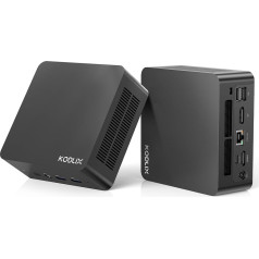 MINIS FORUM GD50 Mini PC, Core i5-12450H, 32GB RAM, 512GB SSD, 8C/12T galddators, HDMI/USB C/DP, 2.5G RJ45 LAN, 5 USB porti, Wi-Fi 6E un BT5.2