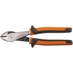 KLEIN TOOLS Diagonālais šķērsgriezējs, izolēts, slīps, 21 cm