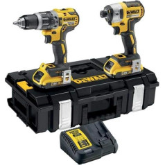 Dewalt DCK266D2-GB DCK266D2 kombinētais urbjmašīnas un triecienurbjmašīnas XR 18V bez sukas komplekts, 18 V