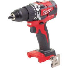 Milwaukee M18 fmdp-0 °C bezatslēgas urbis - Urbji (bez atslēgas, melns, pelēks, sarkans, 400 RPM, 690 RPM, 3,8 cm, 5 cm)