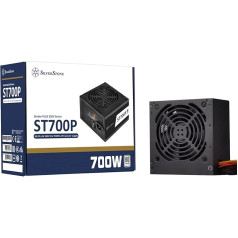 Silverstone SST-ST700-P - Strider sērijas 700W 80 Plus ATX datorbarošanas bloks ar 120 mm ventilatoru