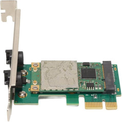 WiFi karte 300Mbps 2.4GHz 5.0GHz 512AN MMW PCIE bezvadu WiFi karte Plug and Play PCIE to PCIE adapteris portatīvajam datoram