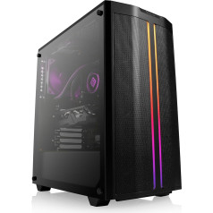 Boost Boxx Amazon ekskluzīvs spēļu dators ar AMD Ryzen 7 7800X3D 8x4200 MHz, 2000 GB M.2 PCIe SSD, 32 GB DDR5-RAM, NVIDIA GeForce RTX 4080 SUPER, HDMI, DVI, DisplayPort, Waku, USB 3.2, Exxtreme M10620A