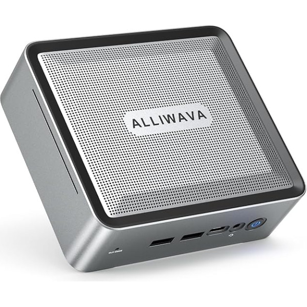 ALLIWAVA U58 Mini dators AMD Ryzen 7 5800U (līdz 4,4 GHz), mini galddators 32 GB DDR4 1 TB SSD, 8 kodolu 2000 MHz grafika Micro Office PC Atbalsta 4K video BT5.2 WiFi 6E