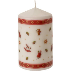 Villeroy & Boch - Ziemas akcijas Sveces dāvanu rotaļlietas M Dekoratīvā Ziemassvētku svecīte jūsu svētku galda vaska svecīte 7 x 12 cm