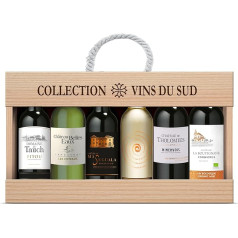 Collection Südfrankreich - Wein Geschenk Set Rotwein und Weißwein aus Südfrankreich (6 x 0,375 l)