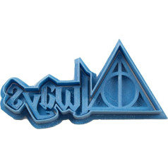 Cuticuter Always Harry Potter Cookie Cutter, zils, 8 x 7 x 1,5 cm