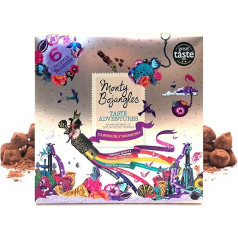 Monty Bojangles Taste Adventure Truffle Chocolates with Cocoa Gift Pack (315 g) - 6 dažādas šokolādes - luksusa šokolādes dāvana dzimšanas dienai, Mātes dienai, Valentīna dienai, Ziemassvētkiem