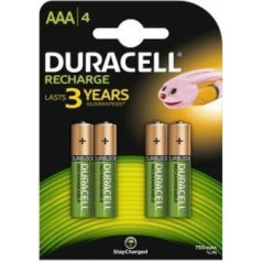 Uzlādējams aaa/hr3 750mah 4gab blisteris