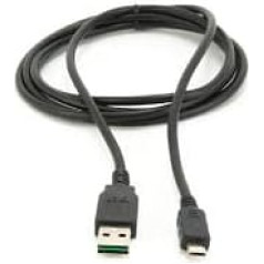 Usb micro am-mbm5p easy-usb kabelis 1m