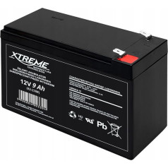 82-238# 12v 9ah xtreme gel akumulators