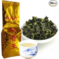 Aukščiausios kokybės kinų Oolong arbata TiKuanYin žalioji arbata Anxi TieGuanYin 250g (0.55LB) Žalioji maisto lieknėjimo arbata Žalioji arbata