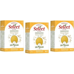 3 x Select Cous Cous 100% itāļu cieto kviešu mannas putraimi, gatavi pēc 5 minūtēm, 400 g iepakojums