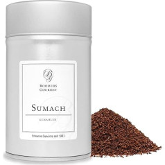 Boomers Gourmet - Sumac Spice Sumac Fruit Ground for Oriental Kitchen According to Ottolenghi - Spice Jar 11.5 cm - 100 g