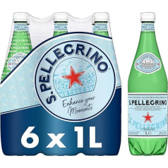 San Pellegrino minerālūdens PET (6 x 1,0 l)