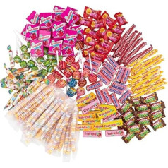 Chupa Chups Kids konfekšu maisījums 150 gab. ar Mentos, Center Shock, Fruittella u.c. konfektēm un saldumiem ballītei, dzimšanas dienai, Helovīnam