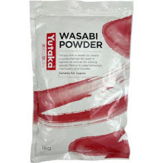 Yutaka japāņu wasabi pulveris, augstākās kvalitātes, 1 kg