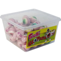 Trolli Glotzer putu cukura konfektes ar skābu augļu pildījumu 60 gab. iepakojumā