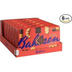 Bahlsen Hermann Bahlsen kolekcija - 6 iepakojumi - cepumu un vafeļu maisījums ar piena šokolādi un tumšo šokolādi (6 x 161 g / 966 g)