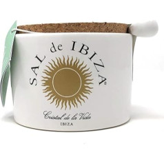 Sal de Ibiza Fleur de Sel Isla Blanca/with Ibizan Herbs 140 g