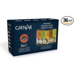 Girnar Instant Tea Premix Variety Pack, 36 paciņas