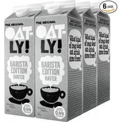 Oatly Barista Edition Oats 1000 ml x 6 gab.