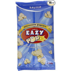 Eazy Pop sālīts popkorns 100 g (16 gab. iepakojumā)