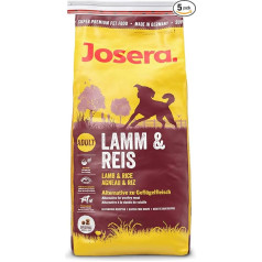 Josera Lamb & Rice | 5 x 900 g sausā suņu barība