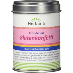 Herbaria Ziedu konfeti - Flor de Sal Garšvielu sāls 1 gab. iepakojumā (1 x 60 g tūbiņa)