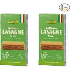 Rapunzel Lazanjas šķīvji ar pilngraudu produktiem, 2 gab. (2 x 250 g) - Bioloģiski tīrs