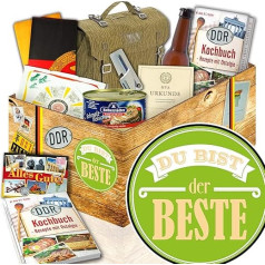 ostprodukte-versand Du bist der Beste / DDR dāvanu kaste / NVA iepakojums / Valentīna dāvana