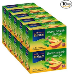 Meßmer Nātru Mango 20 x 1,75 g, 10 gab. iepakojums (10 x 35 g)