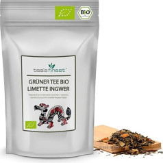 tea`s finest® Zaļā tēja Lime Ginger Organic (100 g)