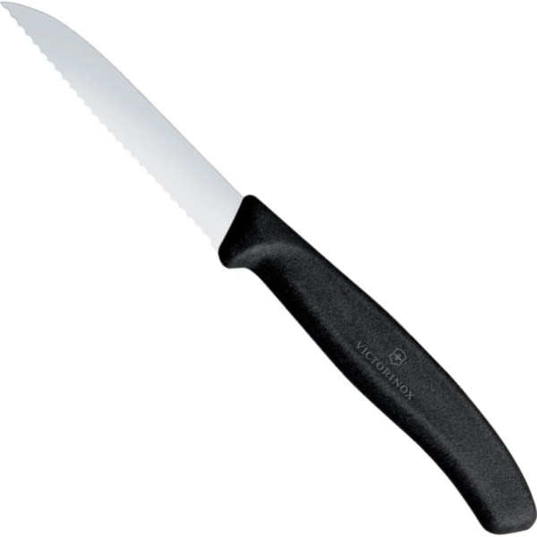 Victorinox Zāģēts mizotājs - naža garums 80/189 mm - melns