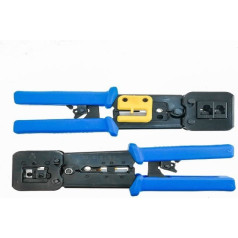 Kontaktdakšu presēšanas iekārta rj45 rj12, rj11 nt-0204