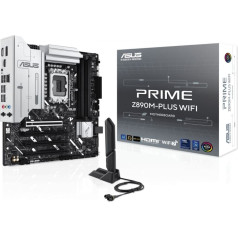 Prime z890m-plus wifi s 1851 4ddr5 tb4/dp matx pamatplate /90mb1j80-m0eay0