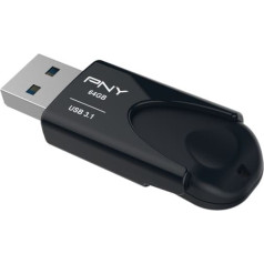 Flash zibatmiņas 64gb usb 3.1 attache fd64gatt431kk-ef